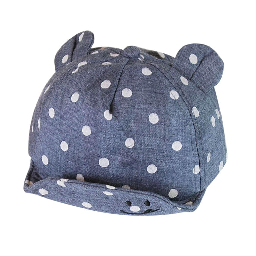 Polka Dot Summer Cap for Baby - Image 6