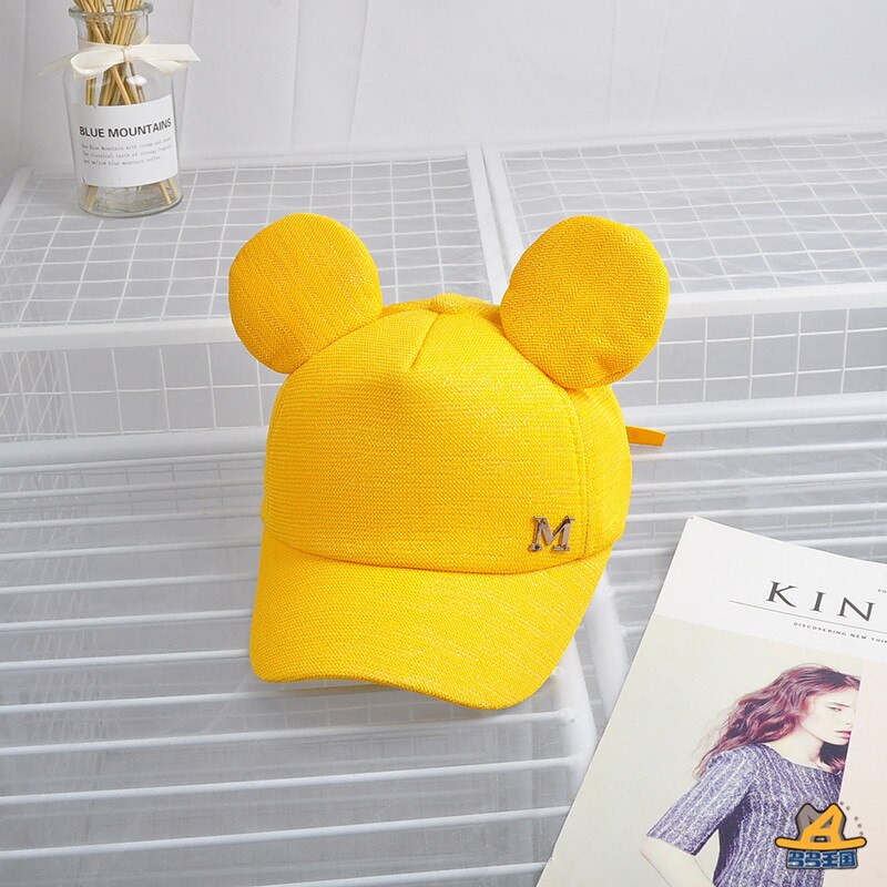 Mickey Mouse Ears Summer Cap for Girls - Image 6