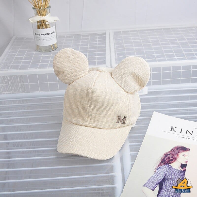 Mickey Mouse Ears Summer Cap for Girls - Image 5