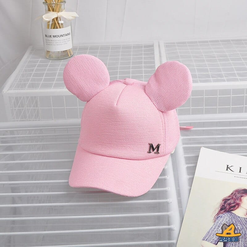 Mickey Mouse Ears Summer Cap for Girls - Image 3