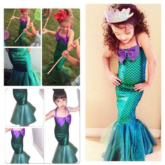 Mermaid Costume for Girls - Image 2