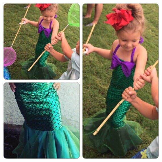 Mermaid Costume for Girls - Image 3