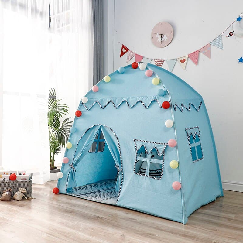 Castle-Shaped Play Tent for Girls - Image 4