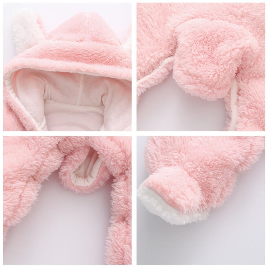 Hooded Pilot Onesie for Girls - Image 2