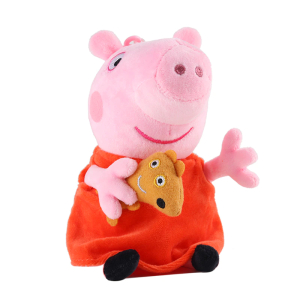 Soft and cuddly Peppa Pig plush soft toy for girls, a wonderful gift for any little Peppa Pig fan.