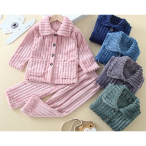 Beautifully soft warm fleece flannel pyjamas for girls, comfortable and snuggly with a pretty print, perfect for cosy winter nights.