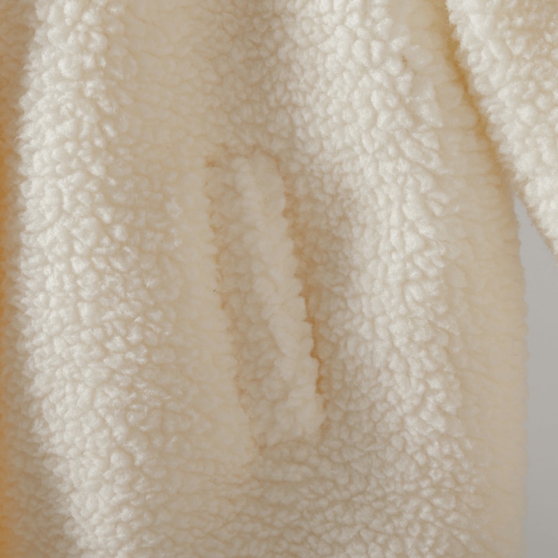 Girls' Thick Faux Fur Winter Jacket - Image 4