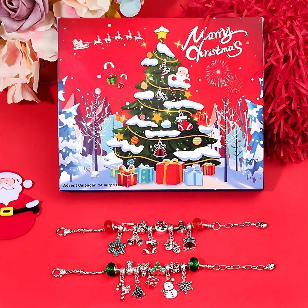 Christmas Advent Calendar with Jewellery Charms - Image 6