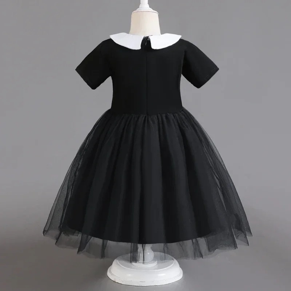 Wednesday Addams Halloween Fancy Dress for Girls - Image 3