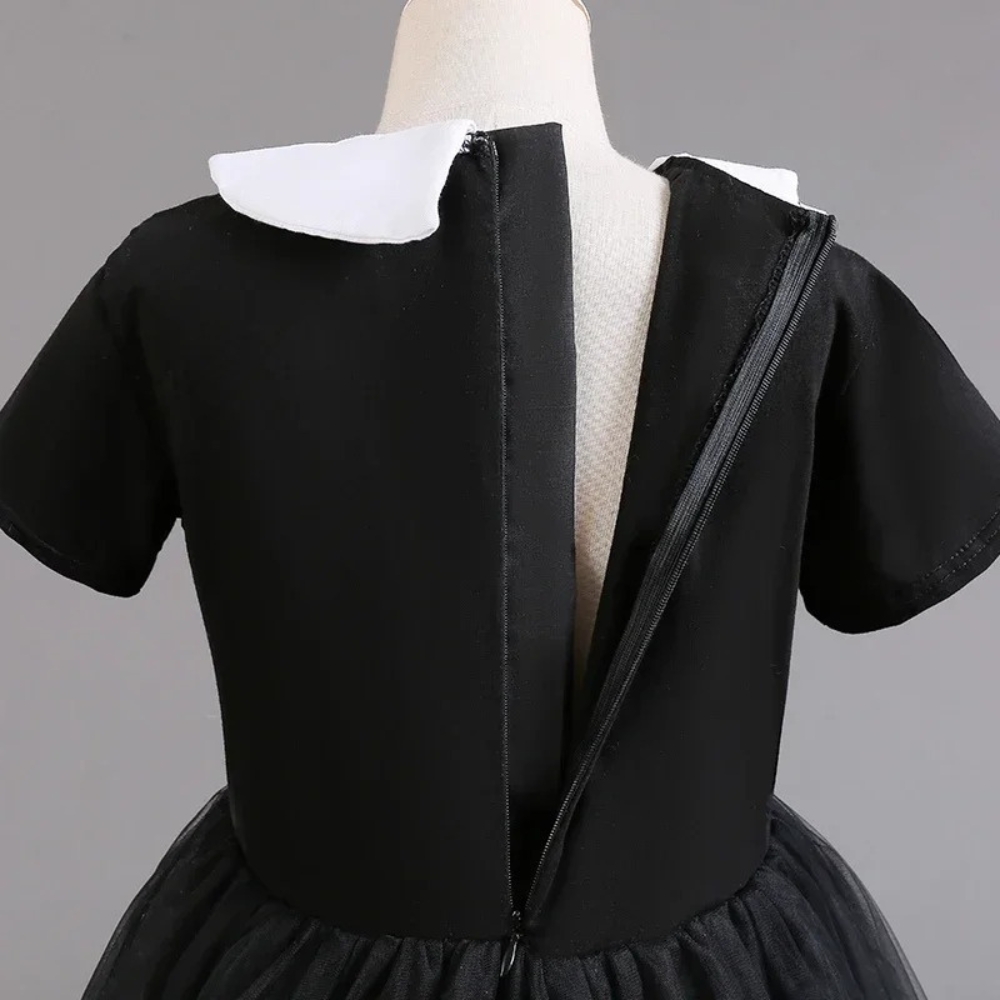 Wednesday Addams Halloween Fancy Dress for Girls - Image 5