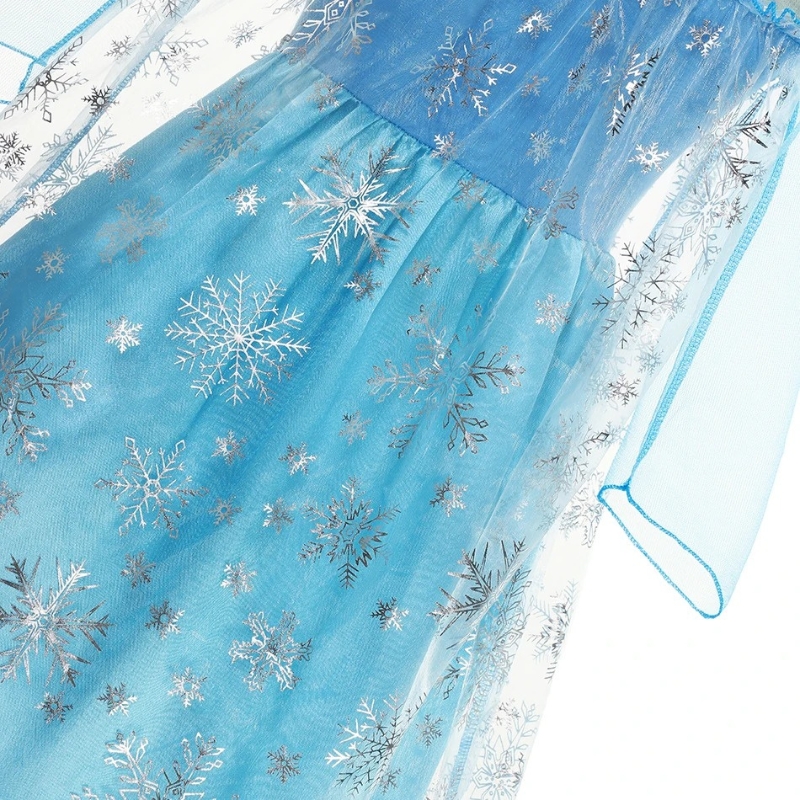 Frozen Glittering Princess Dress Fancy Dress for Girls - Image 5