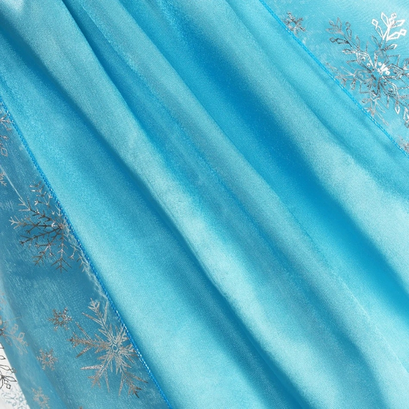 Frozen Glittering Princess Dress Fancy Dress for Girls - Image 6
