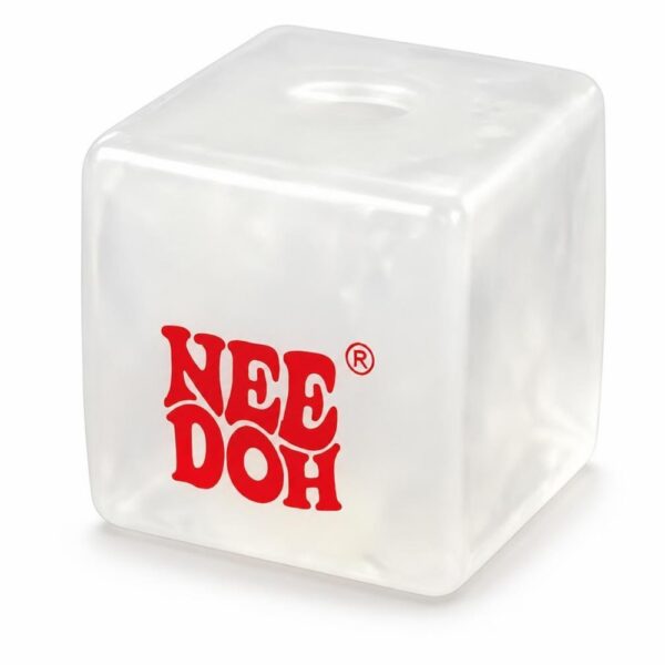 Needoh-style glow-in-the-dark anti-stress squishy cube toy